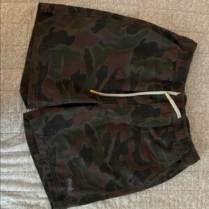 Kids Camouflage Shorts with Drawstring